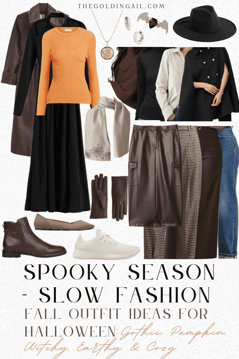 Slow Fashion, Spooky Season: Timeless Fall Outfits for Halloween